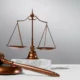 bilancino simbolo della giustizia fatta in tribunale