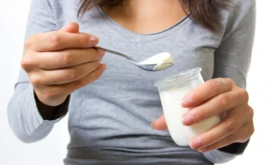 donna mangia Imodium e fermenti lattici