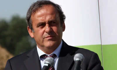 platini in vesti di presidente uefa anni fa