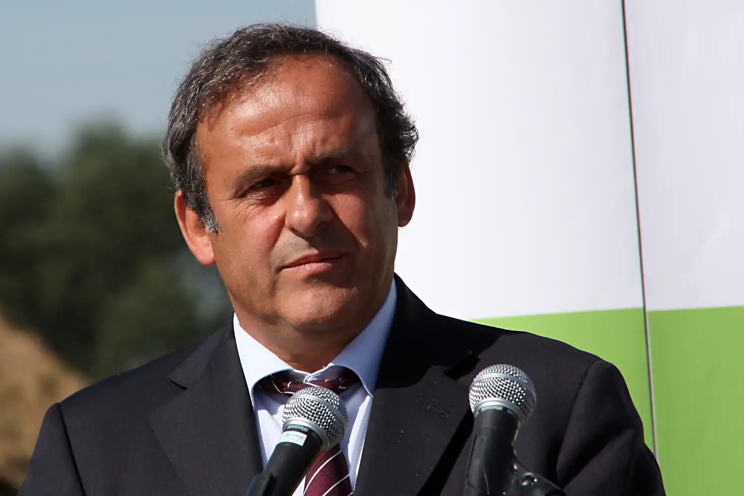 platini in vesti di presidente uefa anni fa