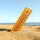 termometro conficcato nella spiaggia