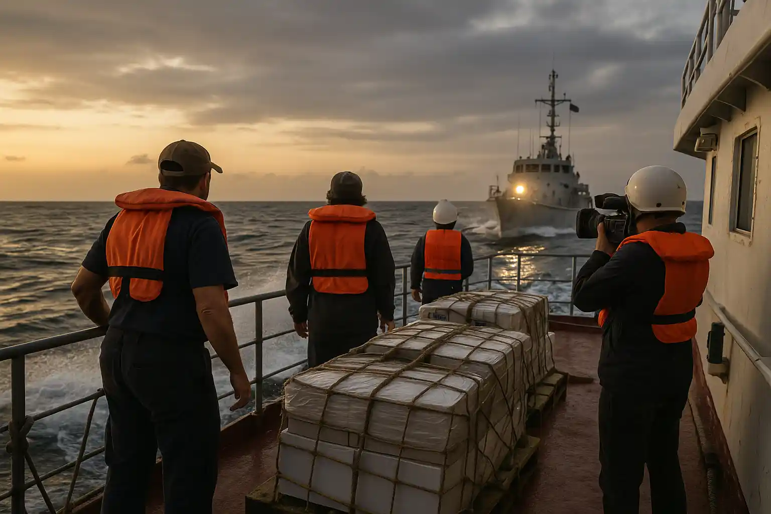 Attacco Flotilla nevigando verso Gaza