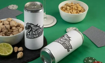 due latte di drink energetico