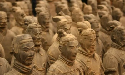 soldati cinesi di terraccotta