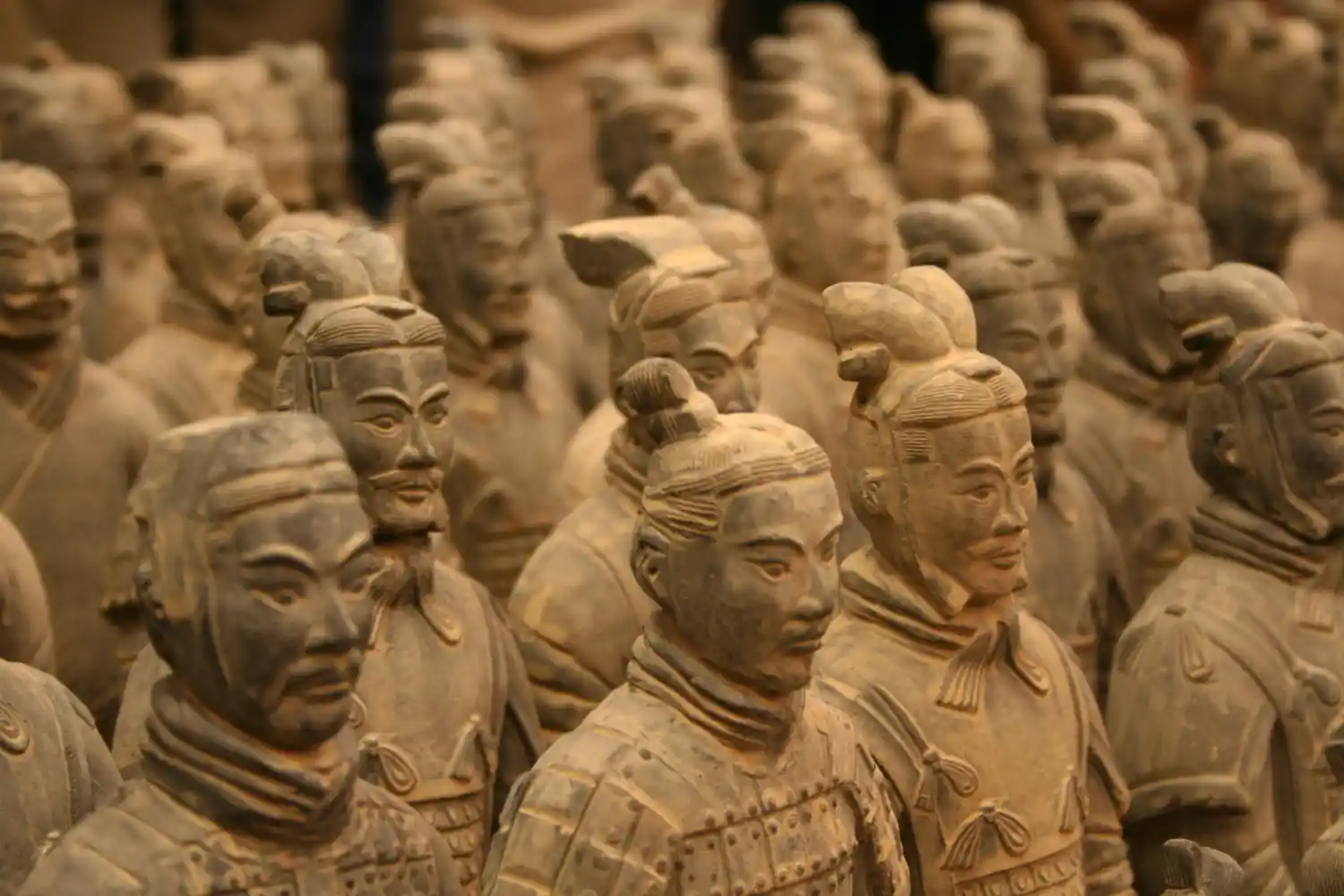 soldati cinesi di terraccotta