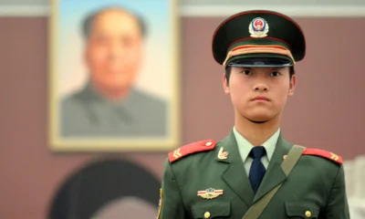 soldato uomo dell'armata cinese