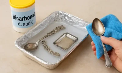Come pulire l'argento annerito