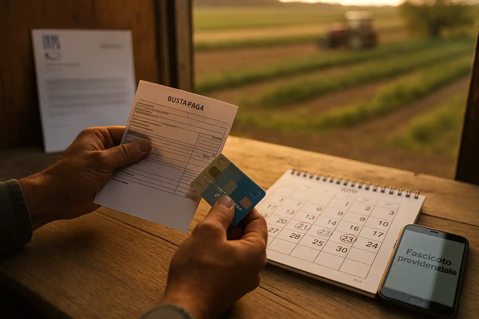 Disoccupazione agricola quando arriva