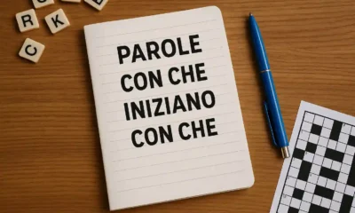 parole con che iniziano con che