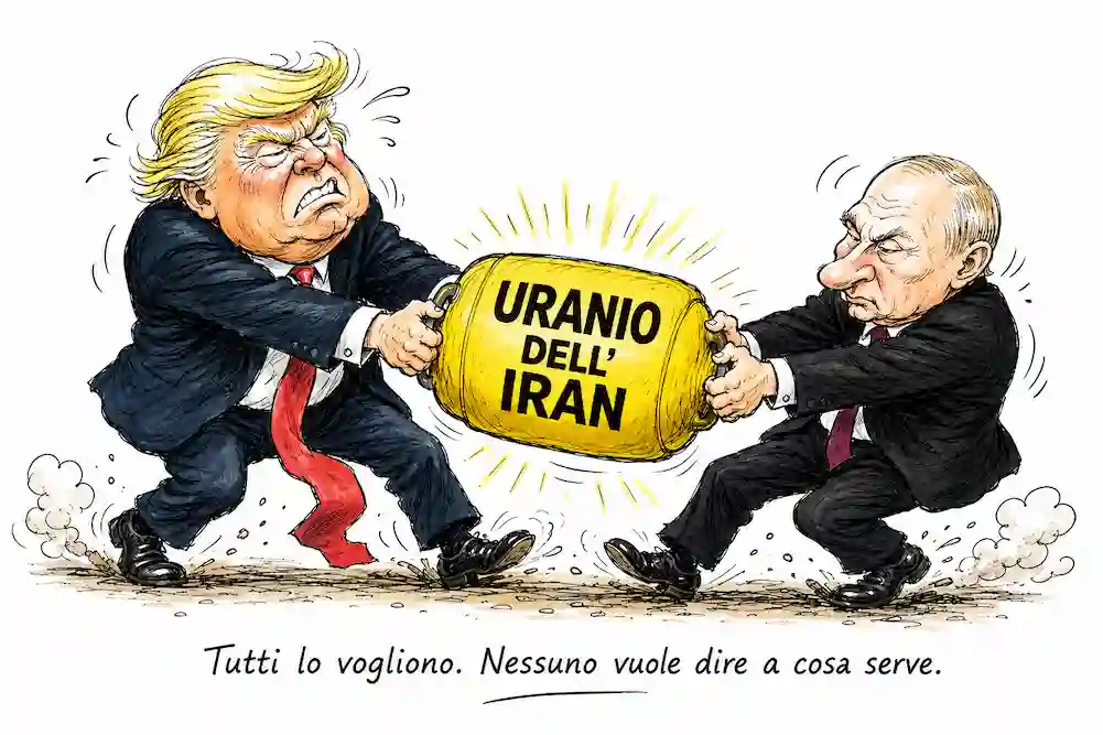 Trump e Putin si contendono l’uranio dell’Iran
