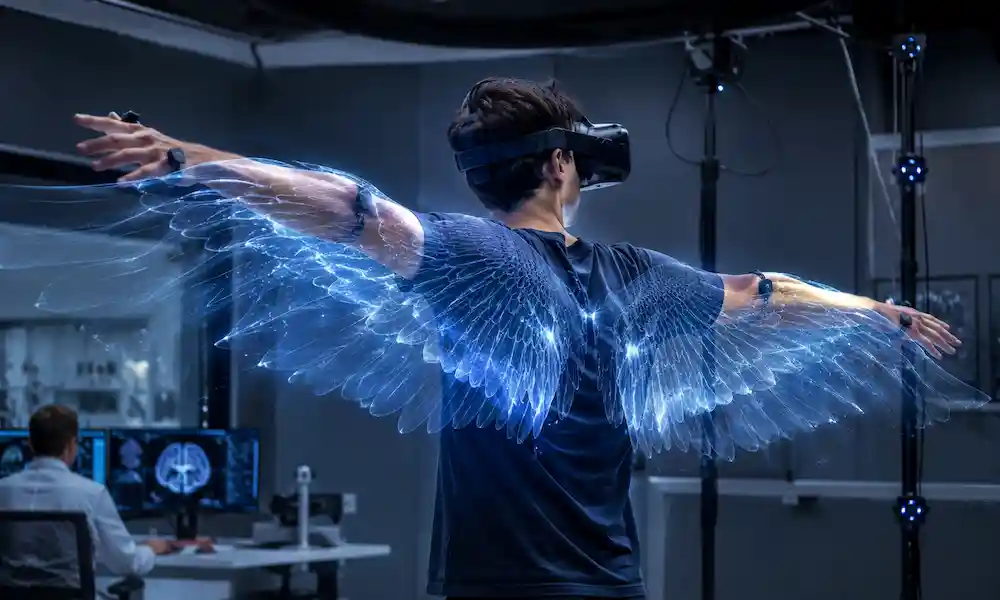 la realtà virtuale mette le ali dentro il cervello