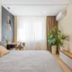 Dormitorio con aire acondicionado para ilustrar si può usare il condizionatore tutta la notte