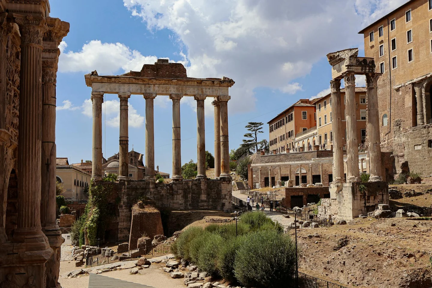 Ruinas romanas antiguas relacionadas con quanto è durato l'impero romano