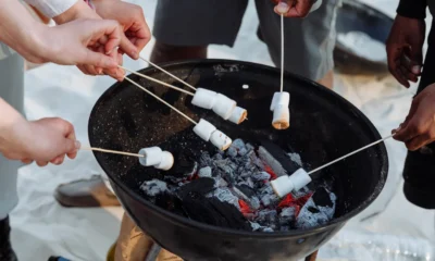 Imagen de una barbacoa en la playa relacionada con si può accendere il barbecue in spiaggia