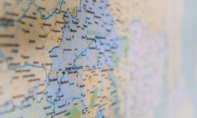 Mapa de Burkina Faso para ilustrar el artículo dove si trova il burkina faso