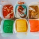 Imagen de frozen food container para ilustrar si puo ricongelare il cibo scongelato e cotto en una guía sobre seguridad alimentaria y conservación en casa.