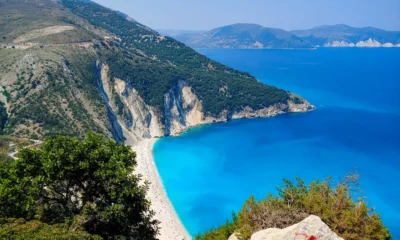 Vista de playa y mar para ilustrar dove si trova marina di pisticci en la costa ionica de Basilicata.